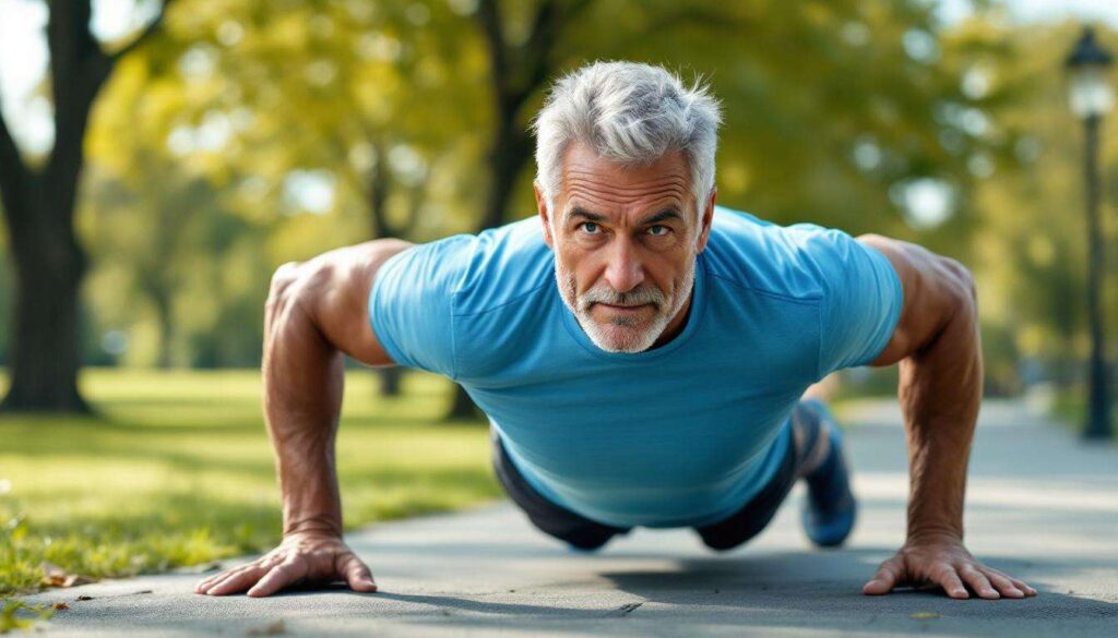 Se dopo i 55 anni riesci ancora a fare così tante flessioni, la tua forza è sorprendente