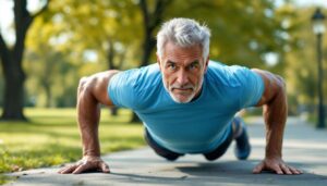 Se dopo i 55 anni riesci ancora a fare così tante flessioni, la tua forza è sorprendente