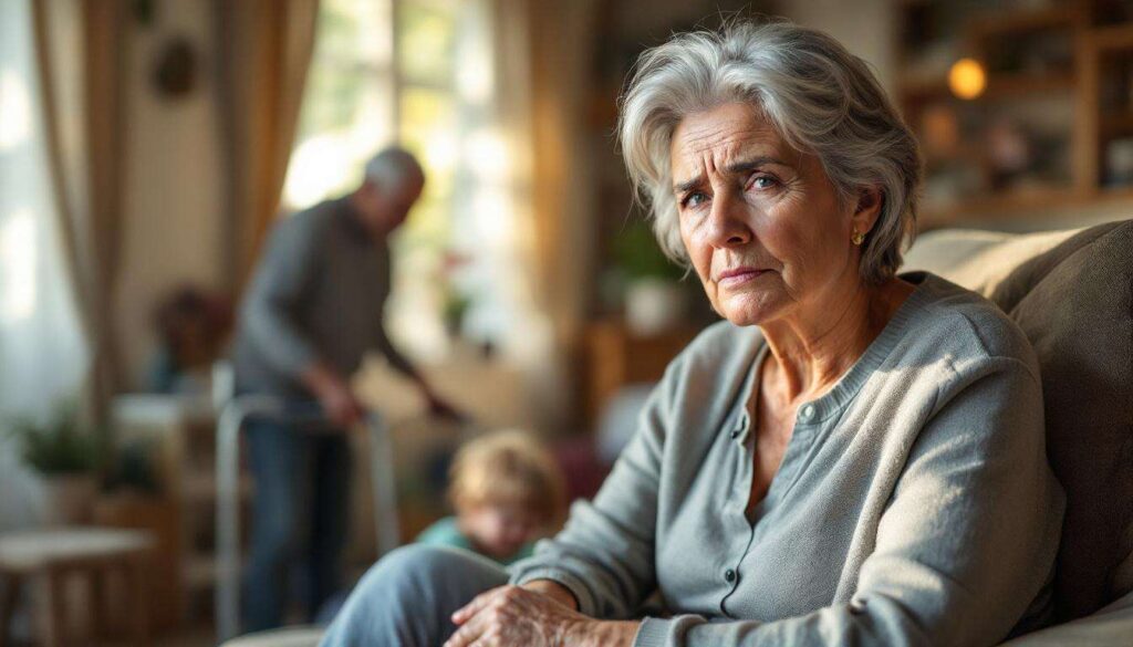 Il «doppio sandwich» colpisce gli italiani tra 55 e 75 anni : accudire nipoti e genitori insieme logora la mente