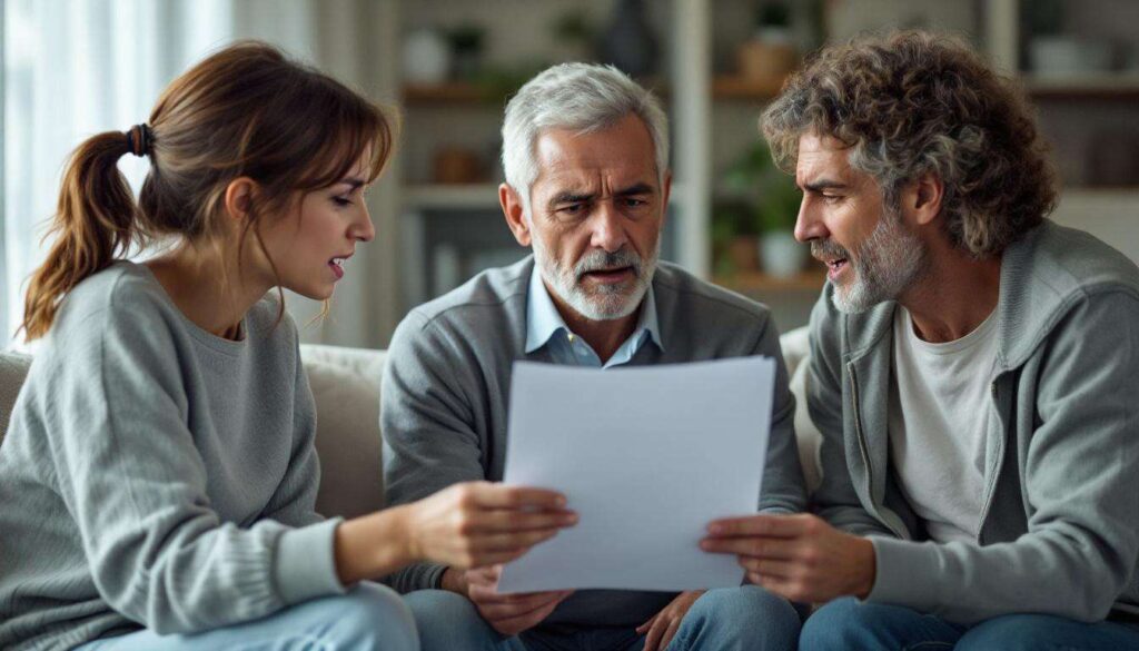 Il 35% delle dispute tra fratelli per l'assistenza ai genitori anziani finisce in tribunale : il peso psicologico